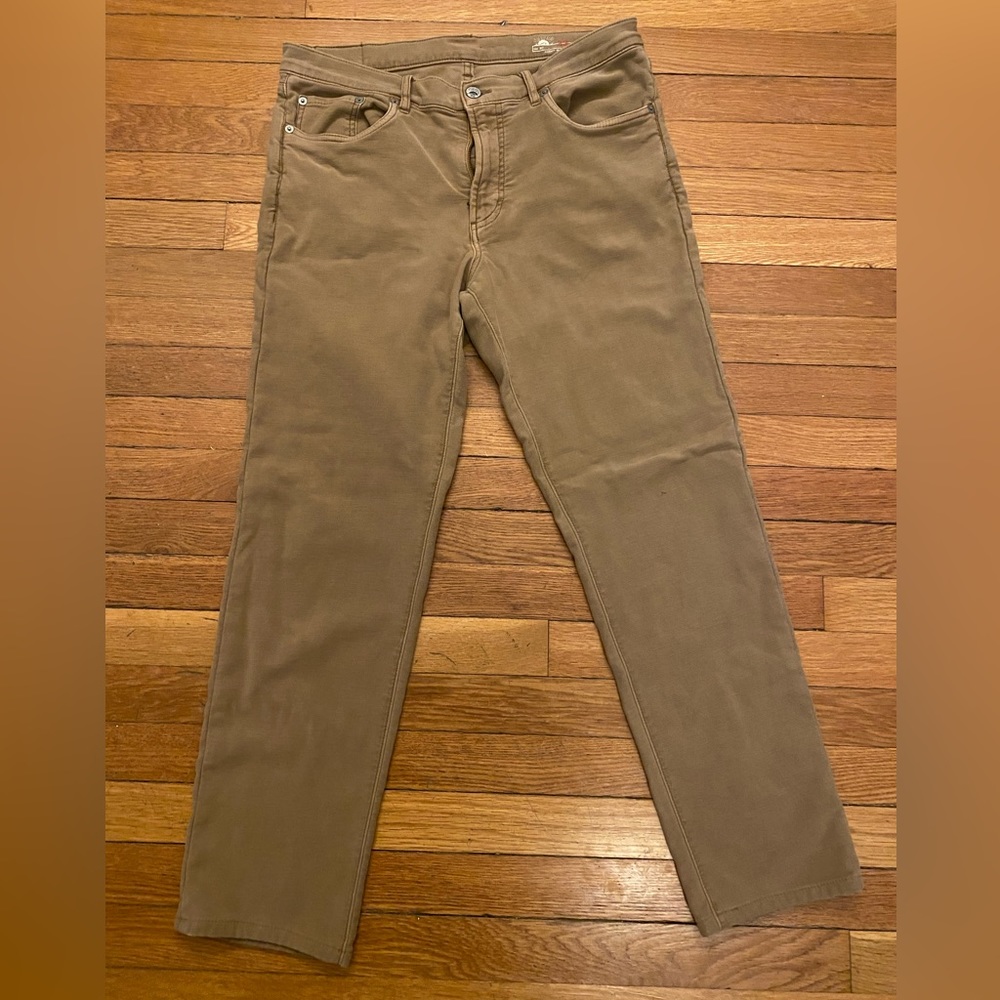 Faherty Terry 5 Pocket Stretch Khakis